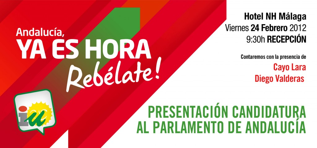Elecciones Andalucia 2012